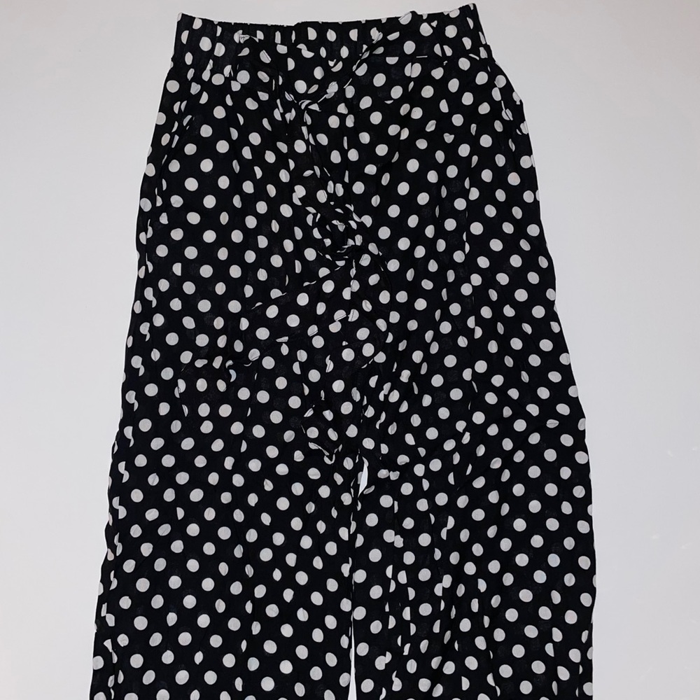 Polka dot pants